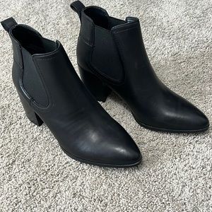 Steve Madden Black Ankle Boot